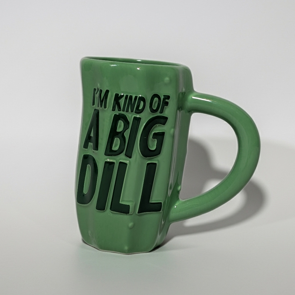🥒 I’m Kind of a Big Dill Novelty Pickle Mug | Funny Gift Idea
